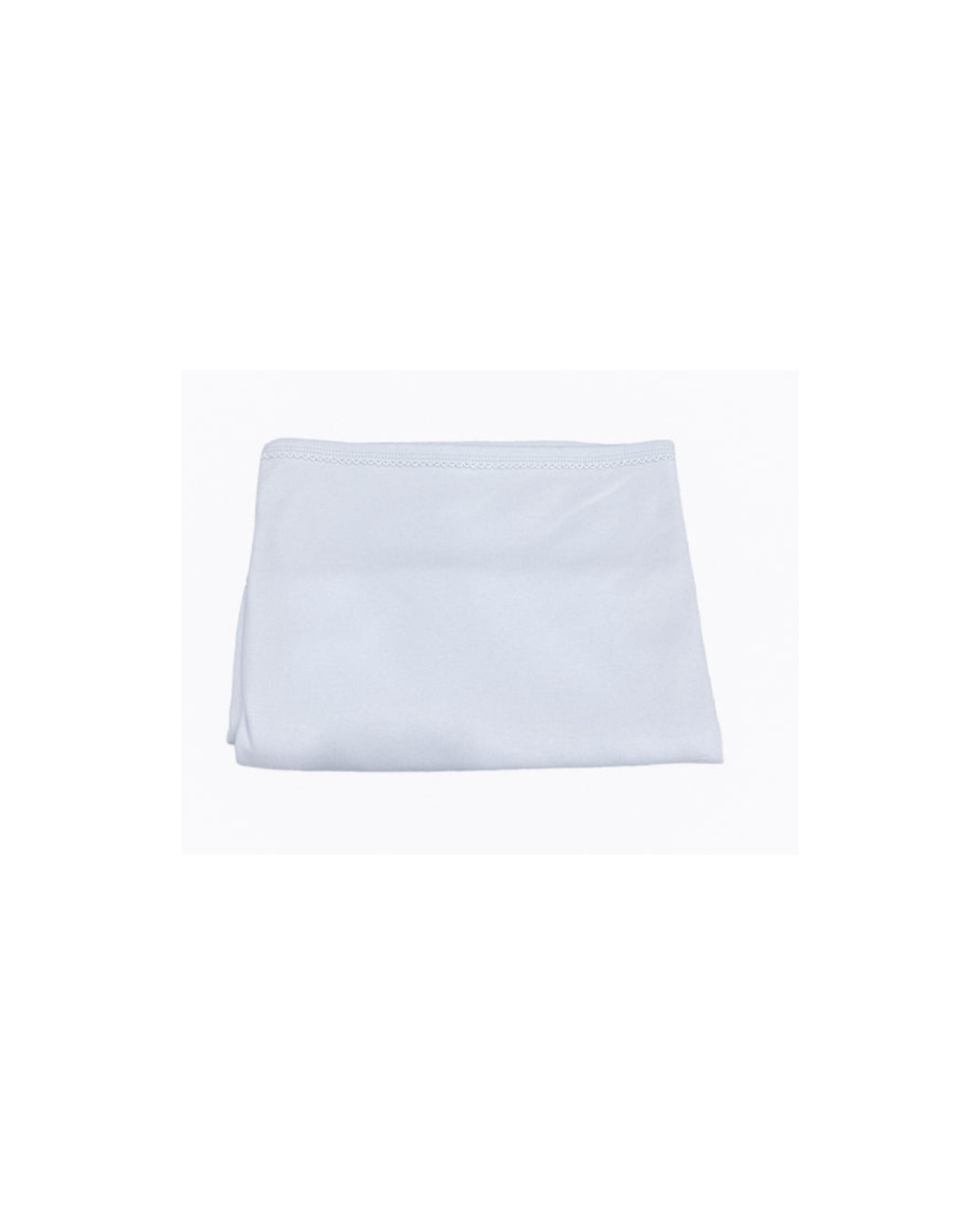 Picot Trim Baby Blanket