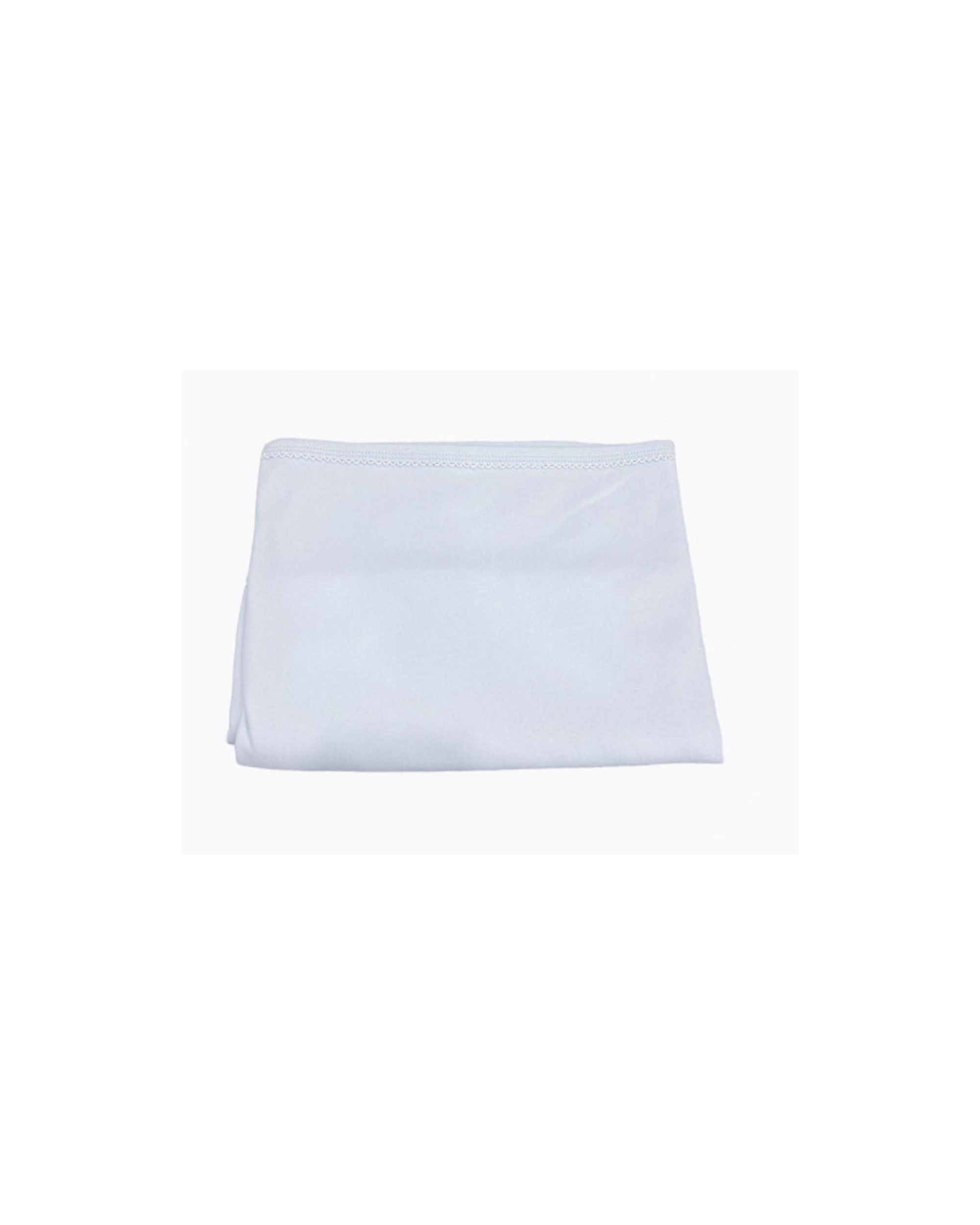 Picot Trim Baby Blanket