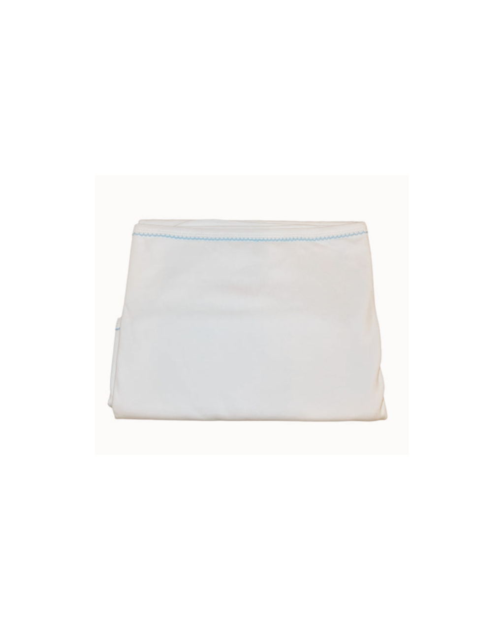 Picot Trim Baby Blanket