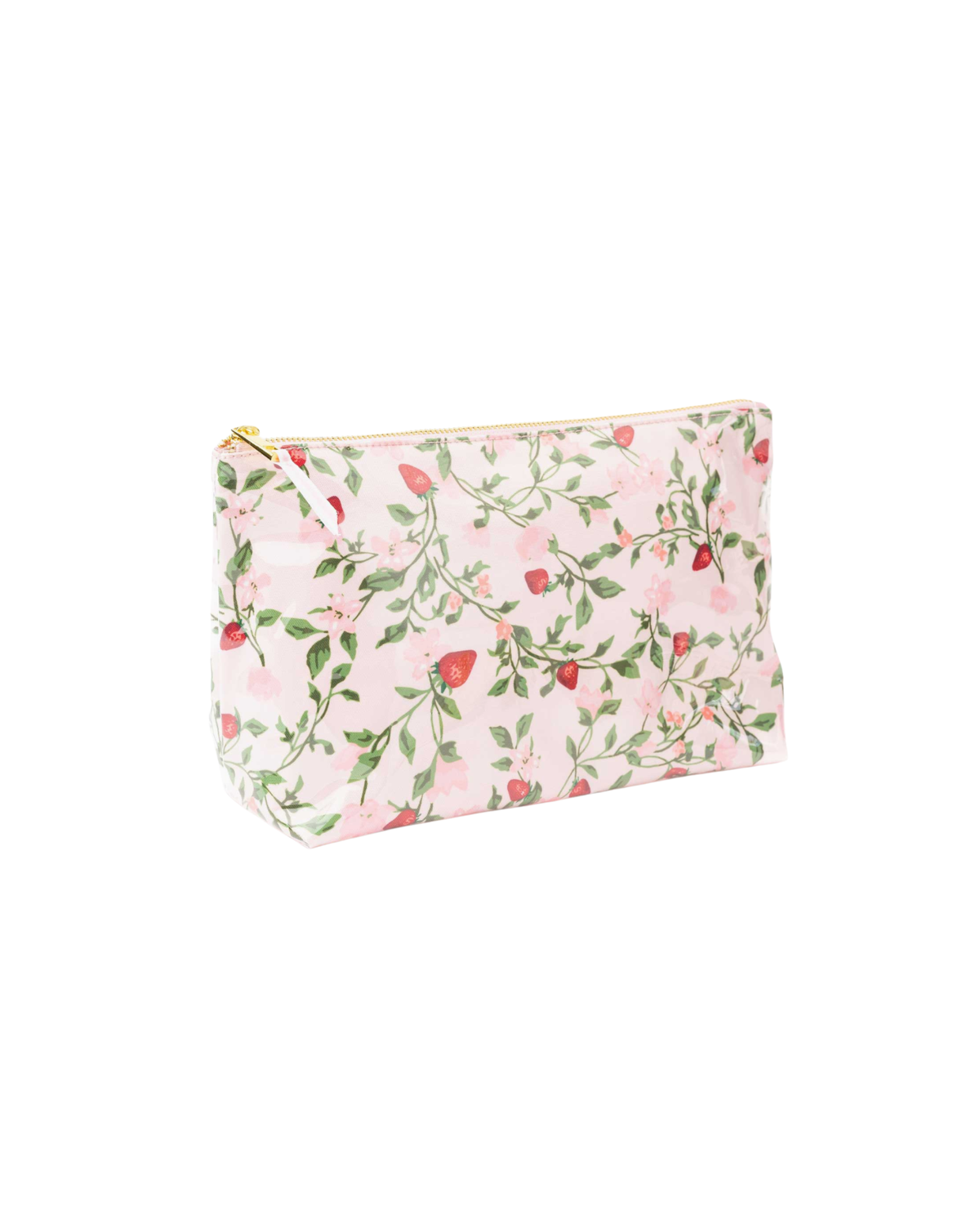 Berry Botanical Clear Coated Travel Case