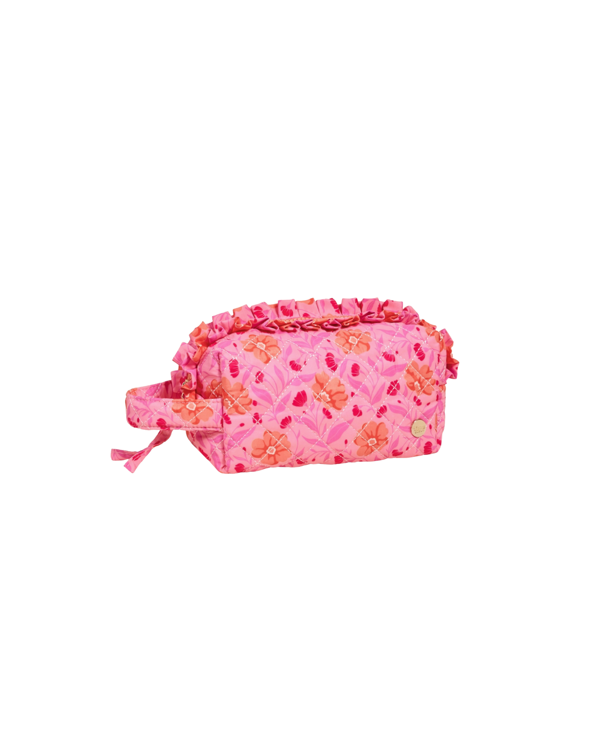 Essentials Quilted Cosmetic Pouch