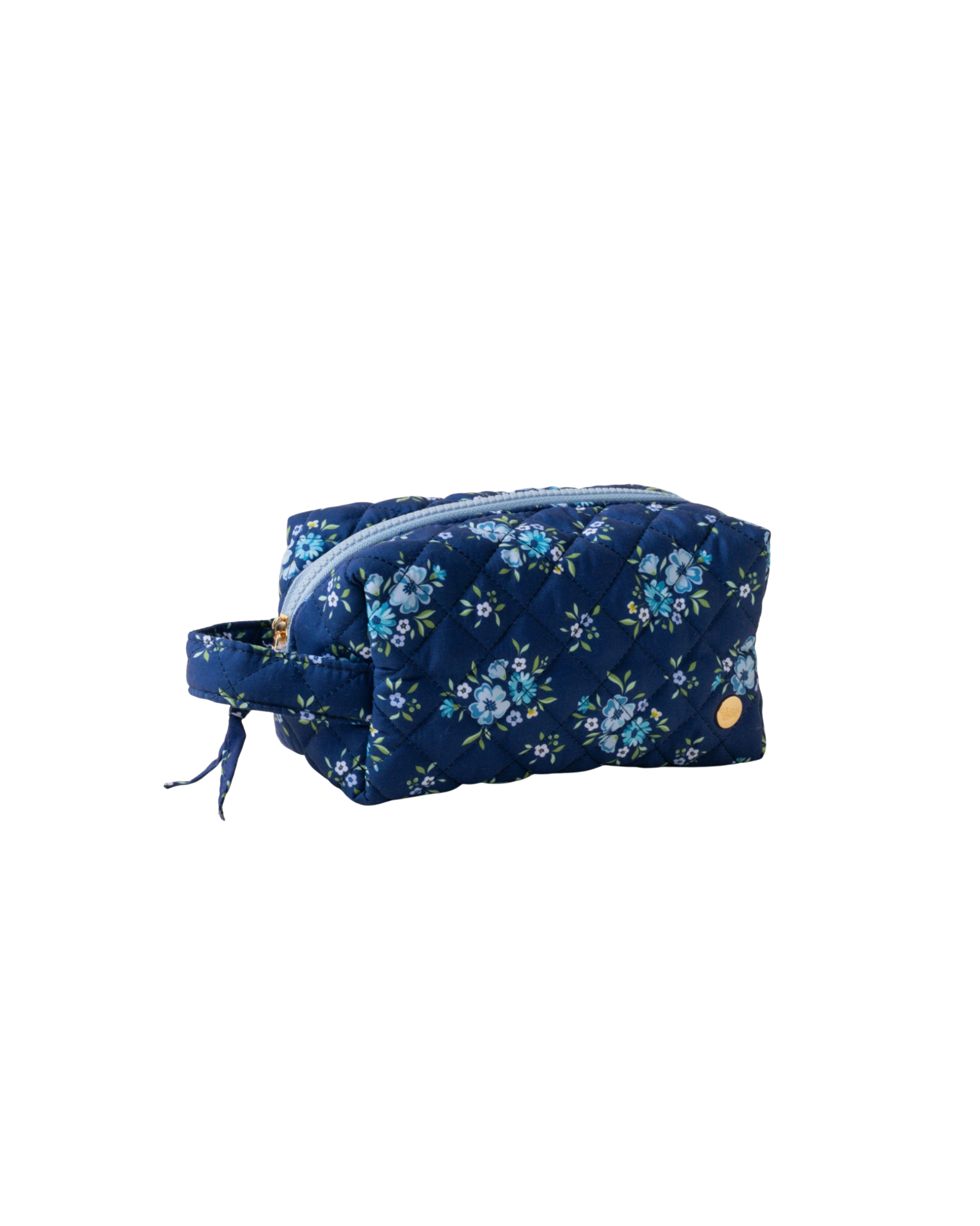 Essentials Quilted Cosmetic Pouch