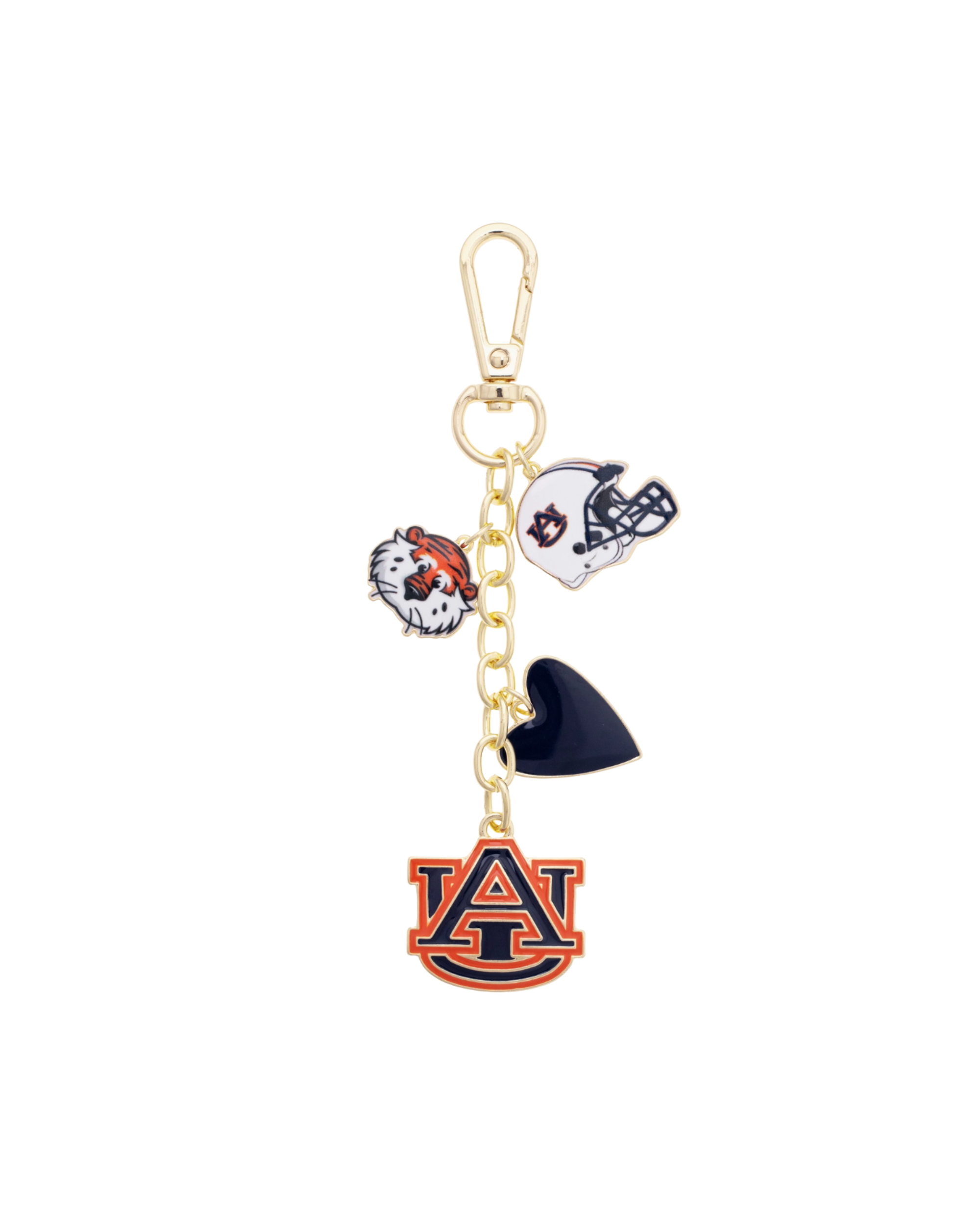 Auburn Tigers Cluster Bag Charm