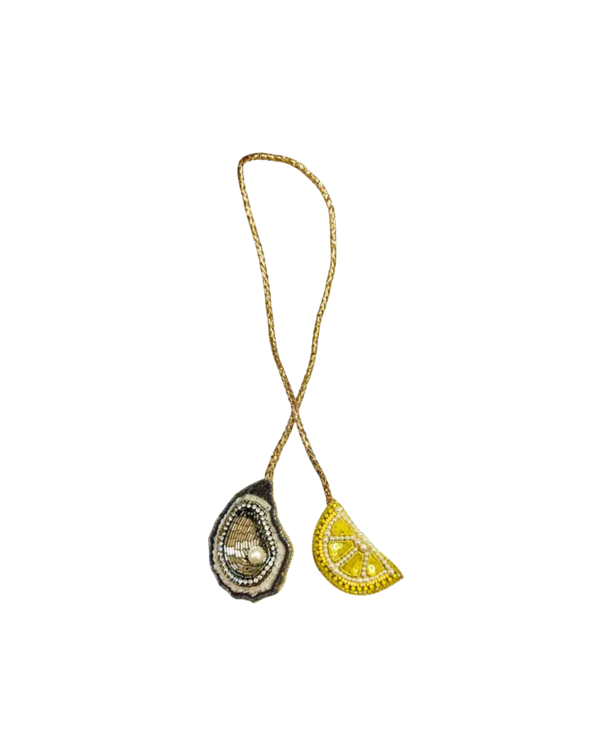 Oyster Bag Charm