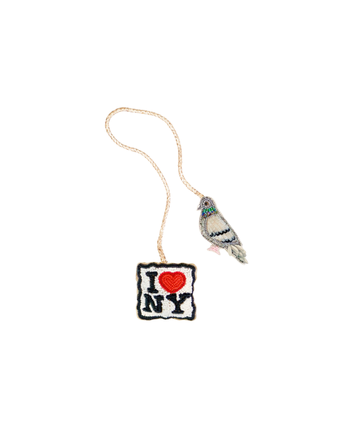 I Love NY Bag Charm