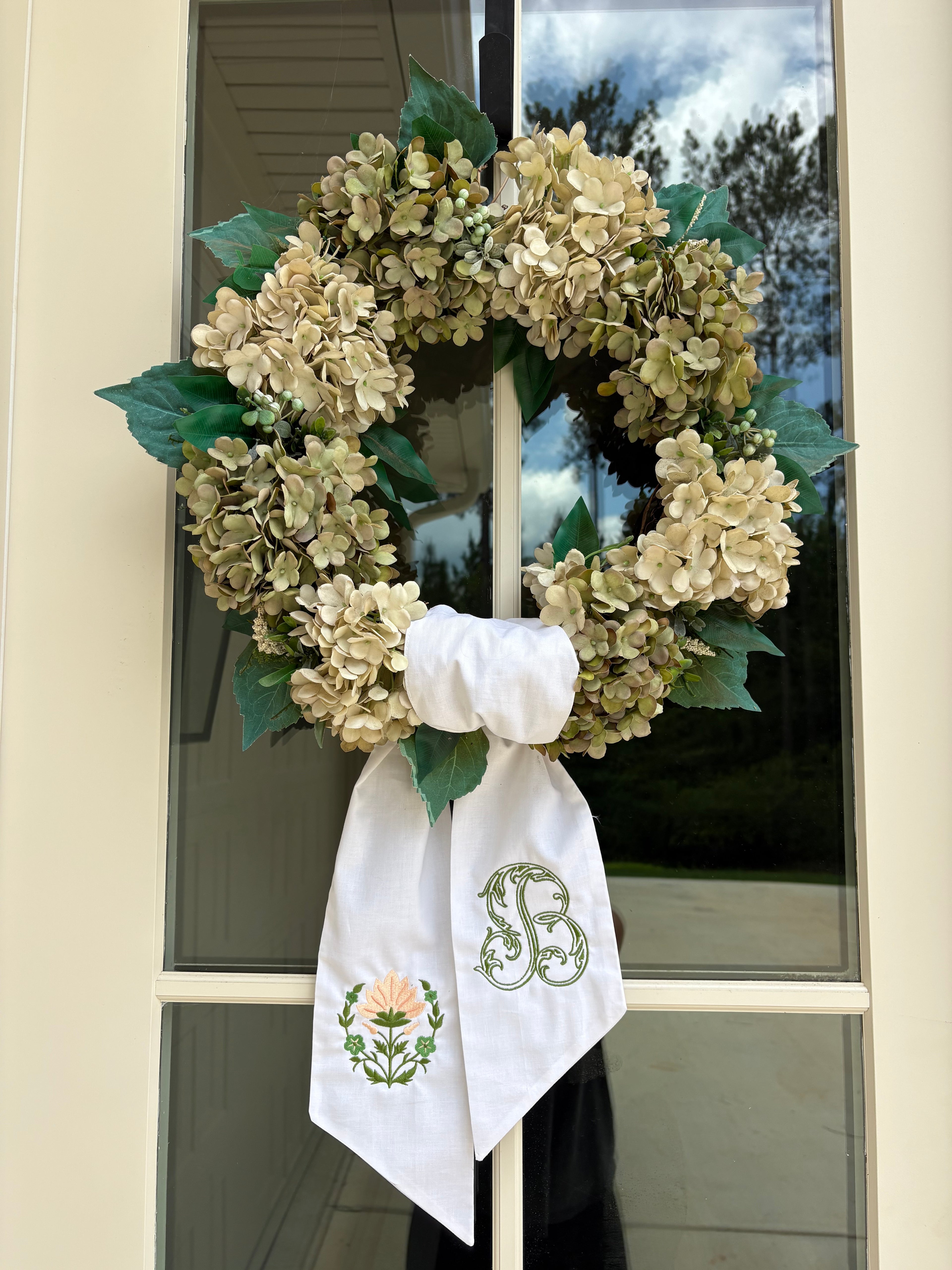 Wreath Sash