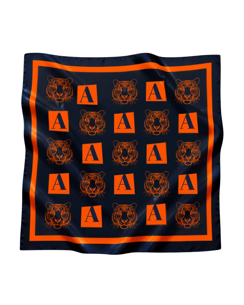 22" Gameday Scarfs - Orange and Navy