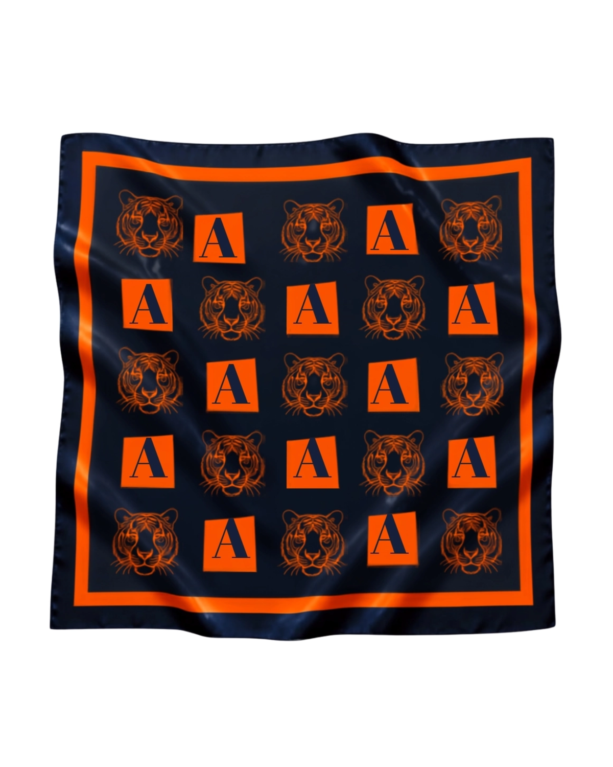 22" Gameday Scarfs - Orange and Navy