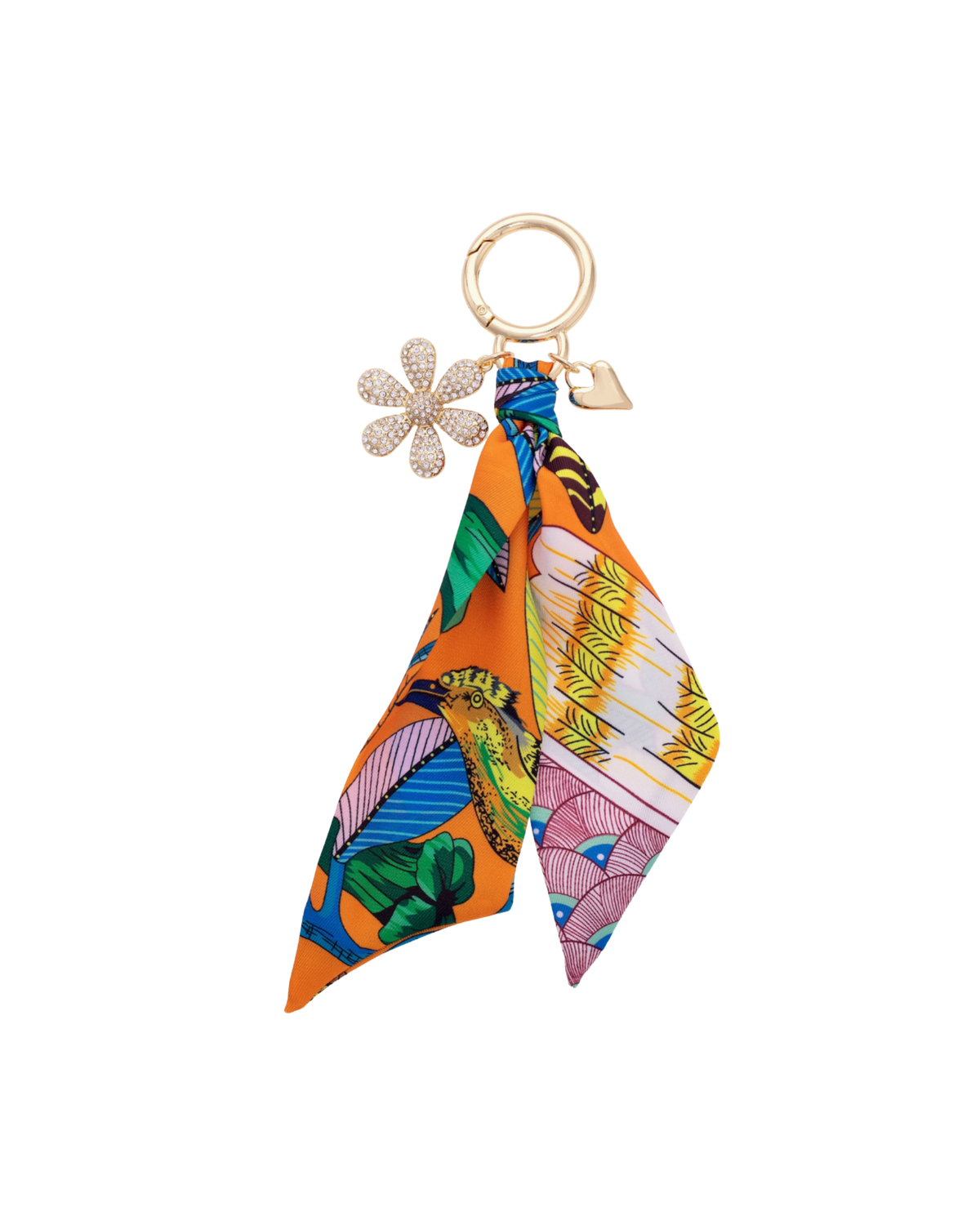 Daisy Scarf Bag Charm