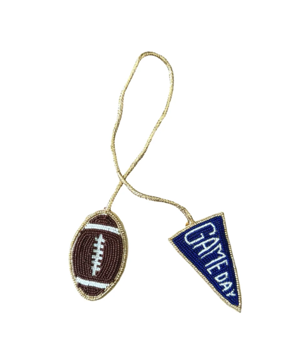 Gameday Bag Charm - Navy