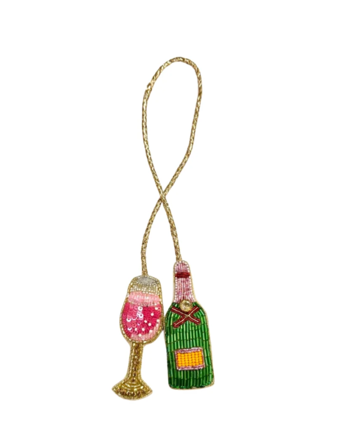 Champagne Bag Charm